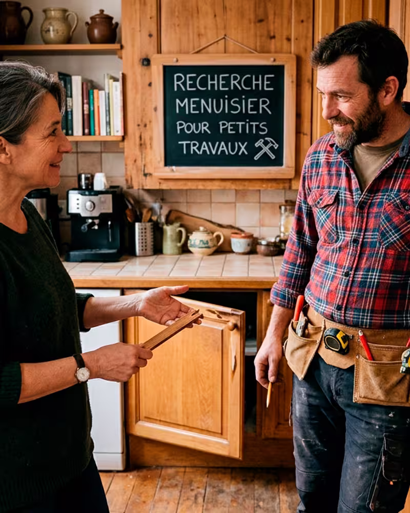 Menuisier pour petits travaux à domicile en Île-de-France